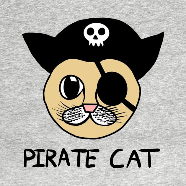 Pirate Cat by CarlComics